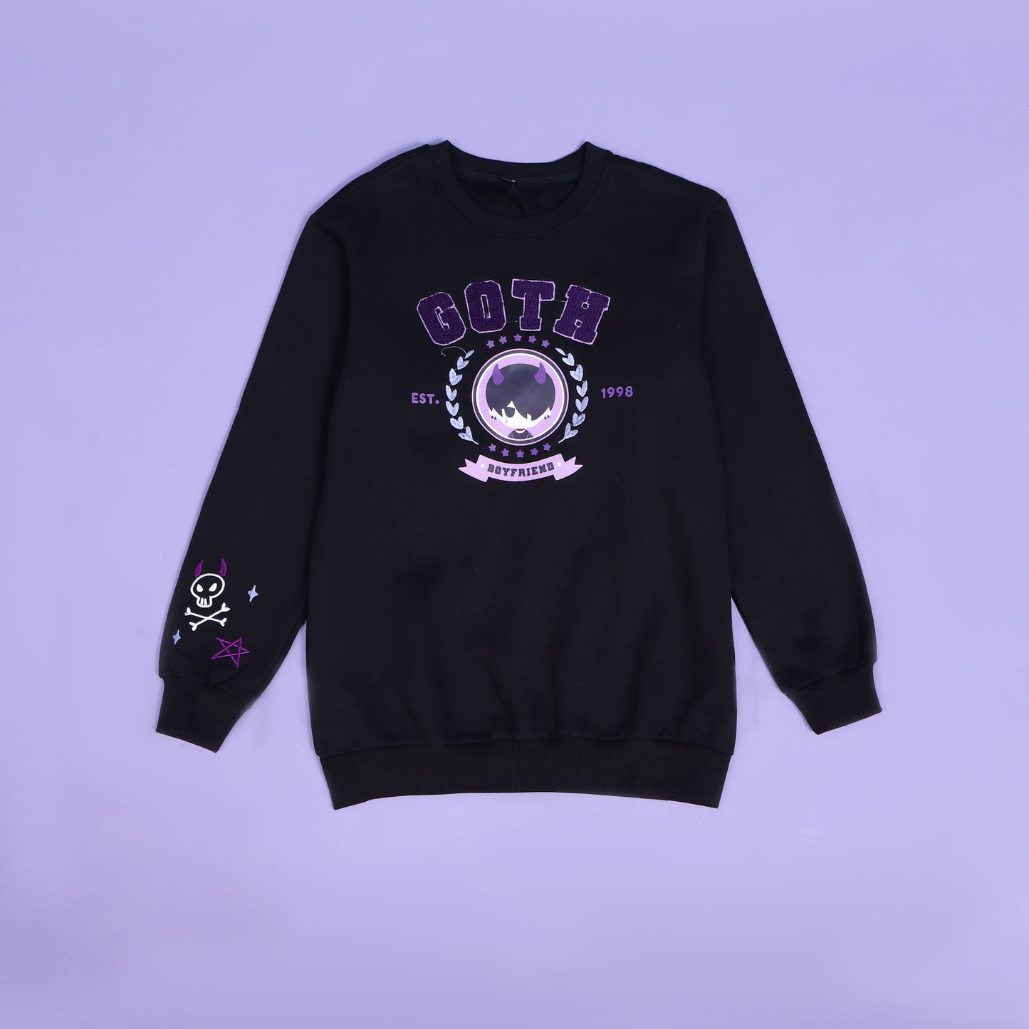 Boyfriends ☆ Goth Varsity Sweater