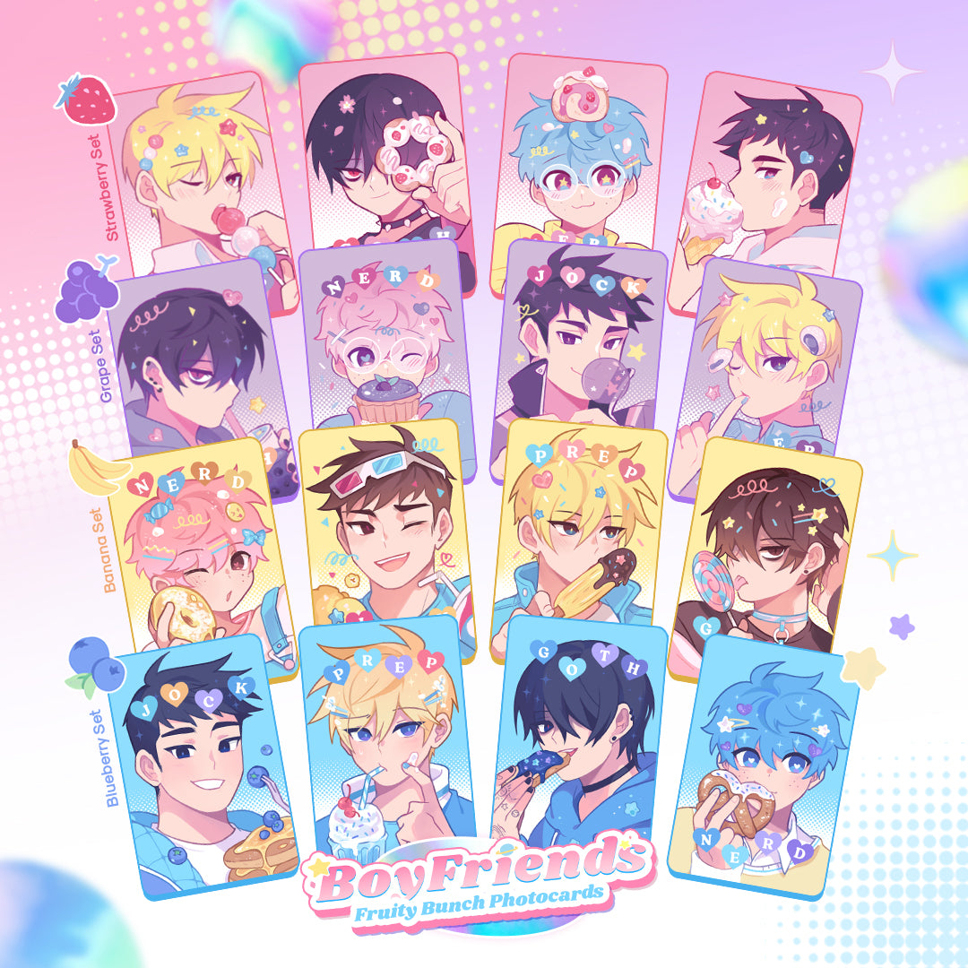 Boyfriends ☆ Fruity Bunch Photocard Sets
