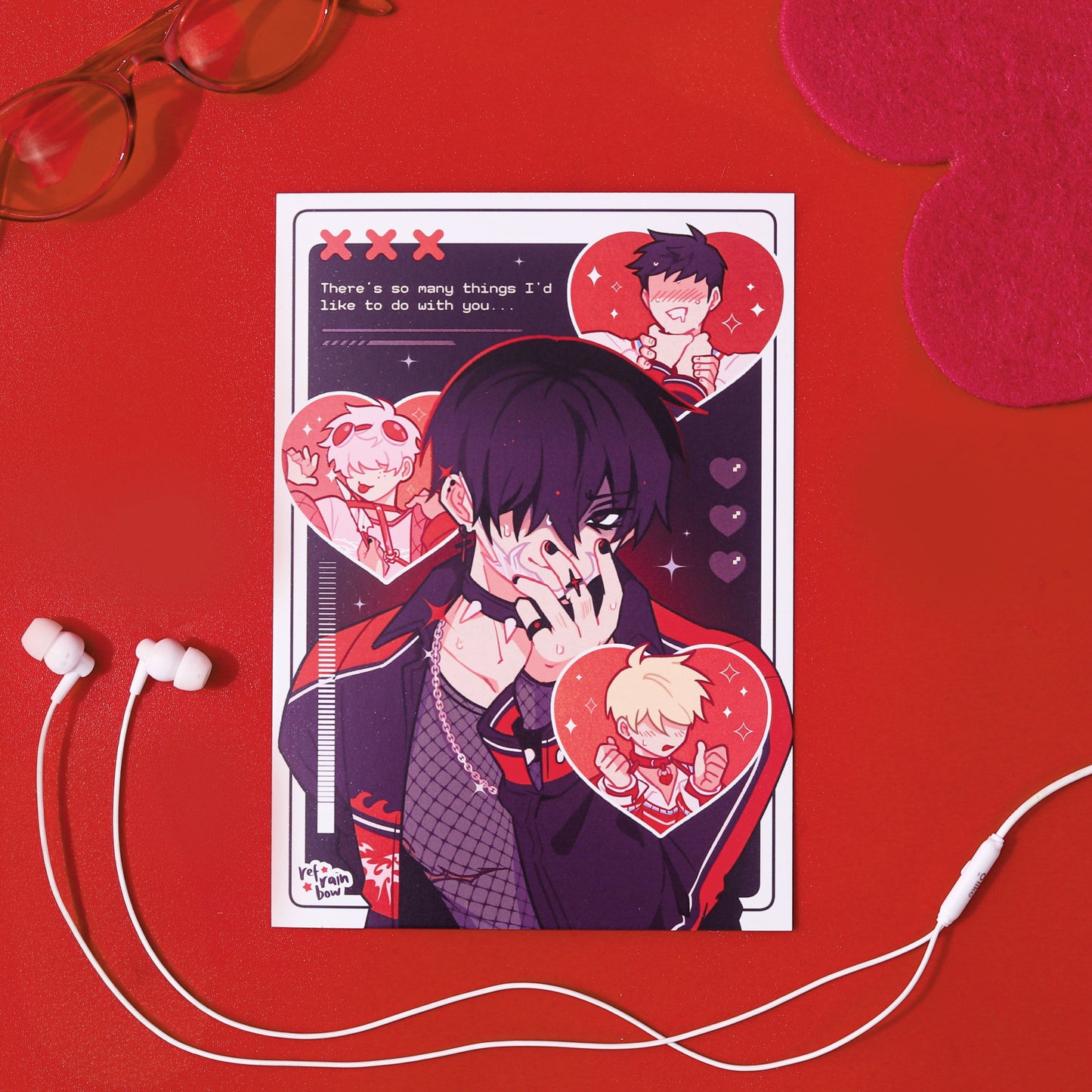 Boyfriends ☆ Lovely Thoughts Foil Print [A5]