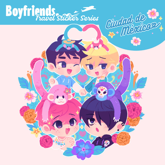 Boyfriends ☆ Travel Stickers