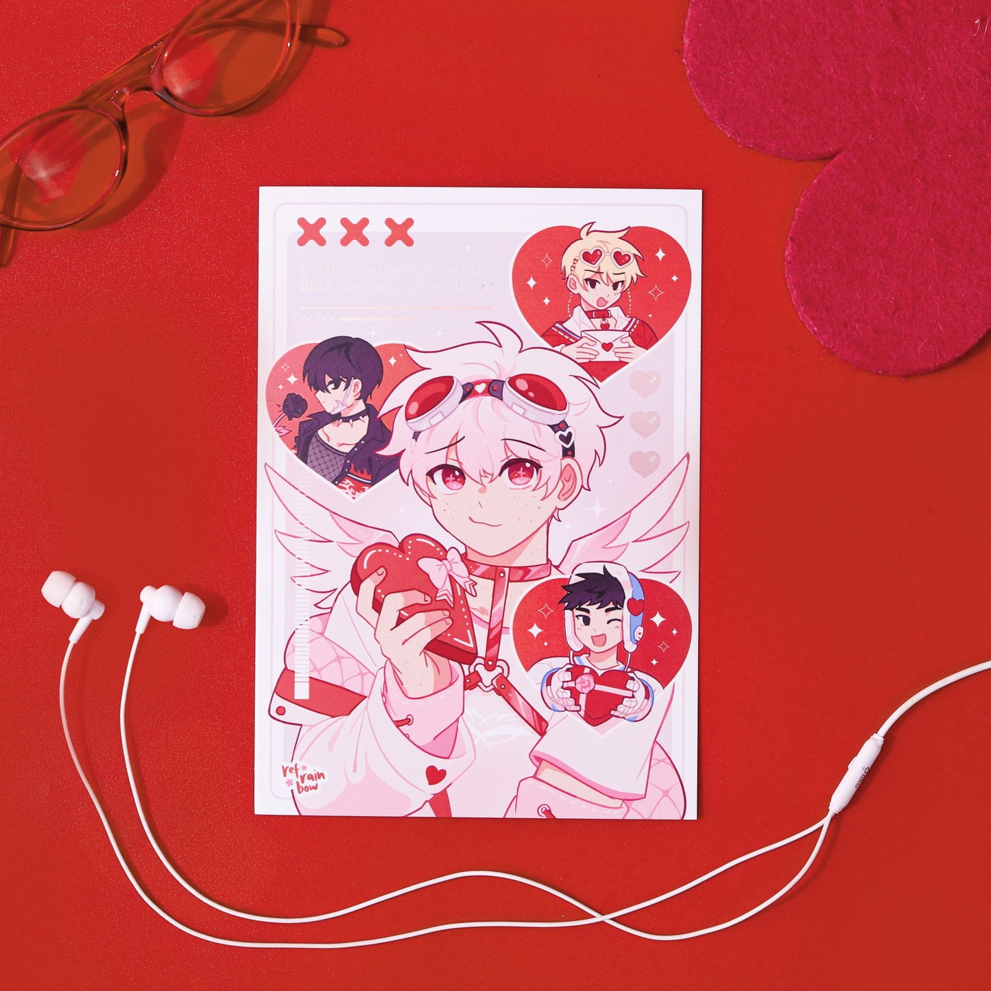 Boyfriends ☆ Lovely Thoughts Foil Print [A5]