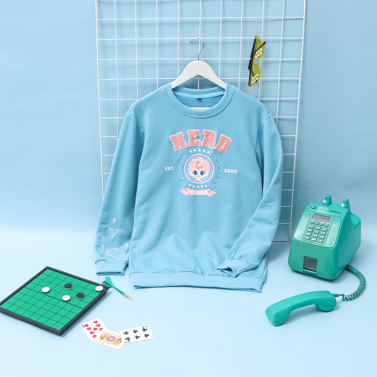 Boyfriends ☆ Nerd Varsity Sweater