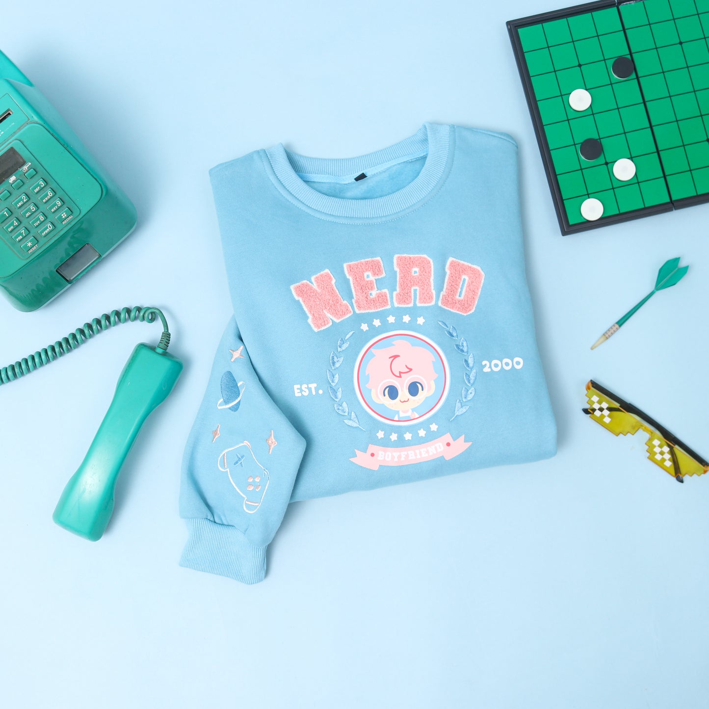 Boyfriends ☆ Nerd Varsity Sweater