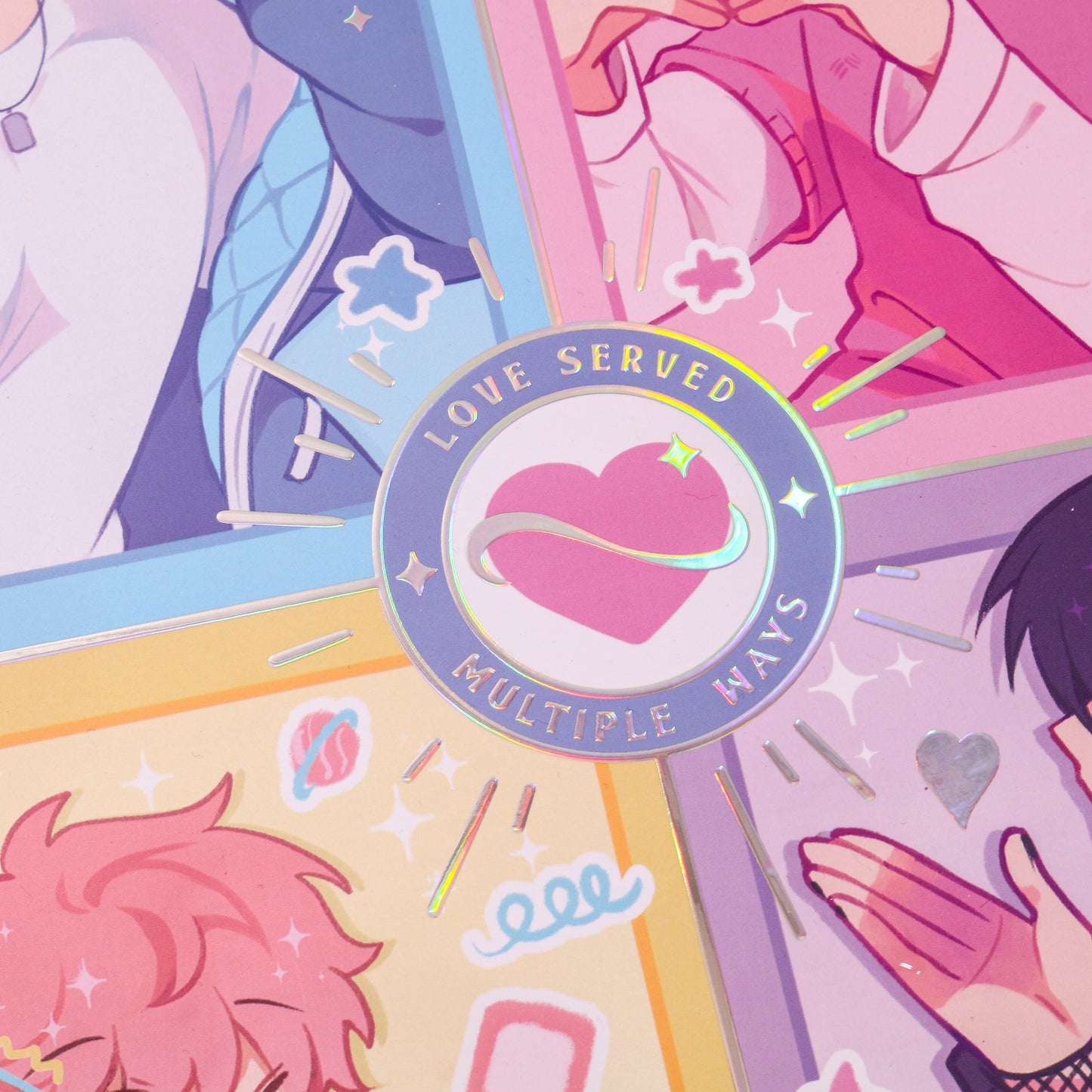 Boyfriends ☆ A3 Foil Print