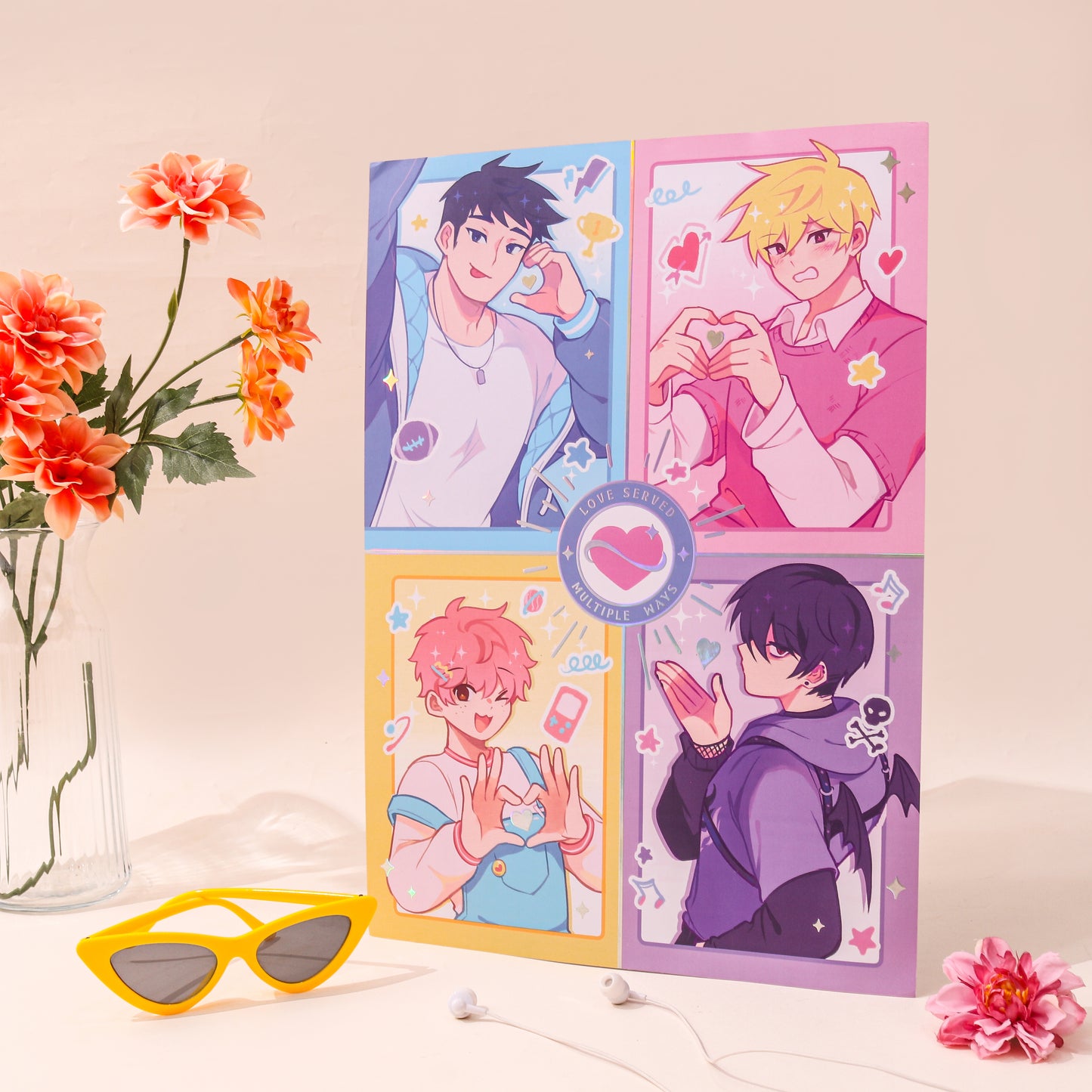 Boyfriends ☆ A3 Foil Print