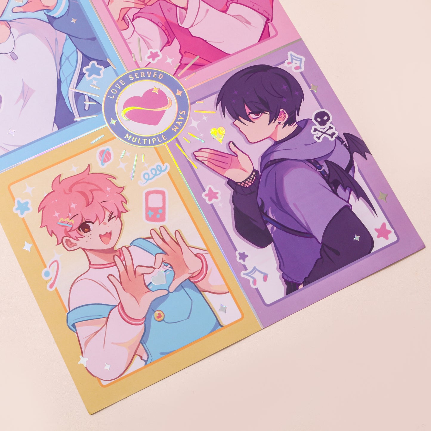 Boyfriends ☆ A3 Foil Print