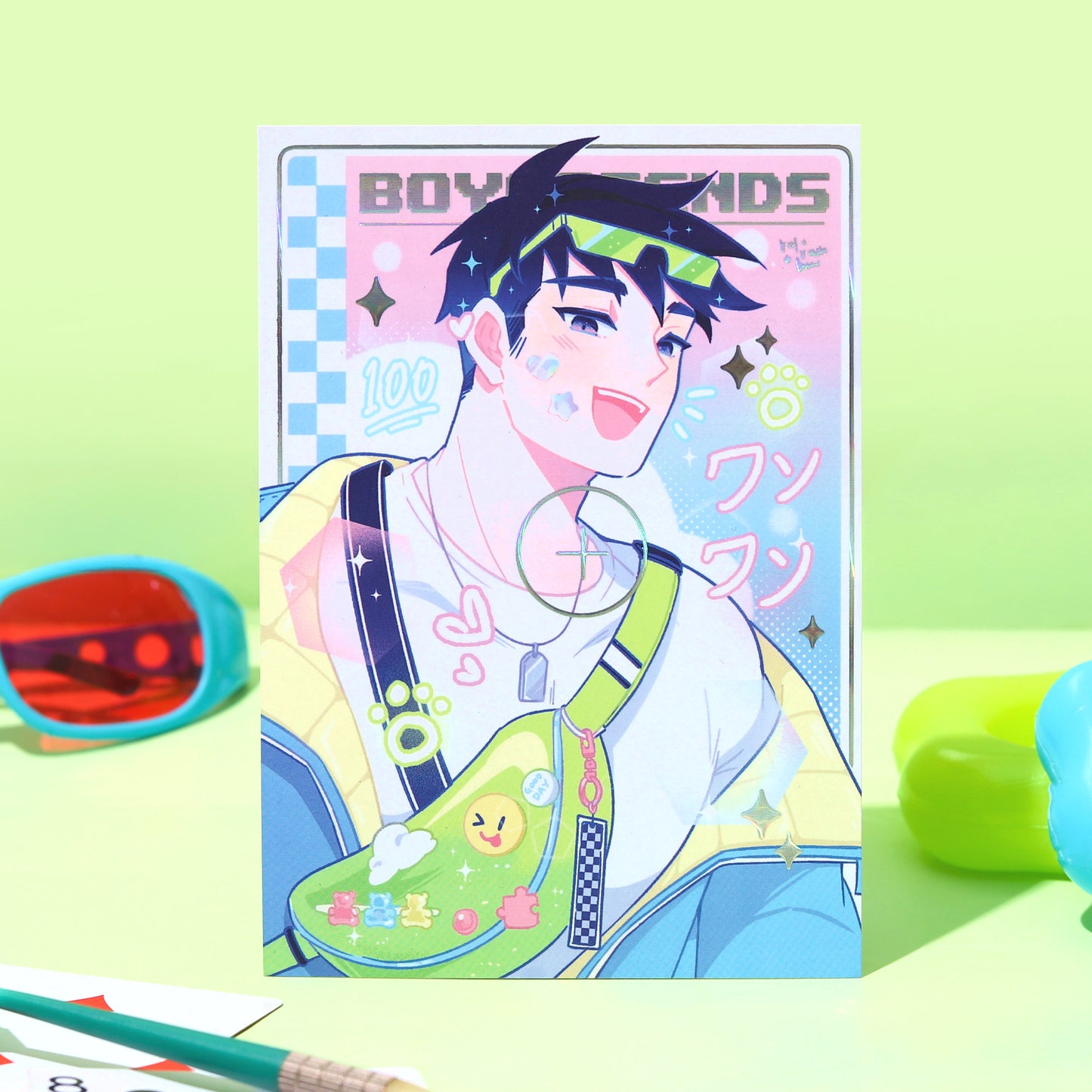 Boyfriends ☆ Astro Arcade Foil Prints [A6]