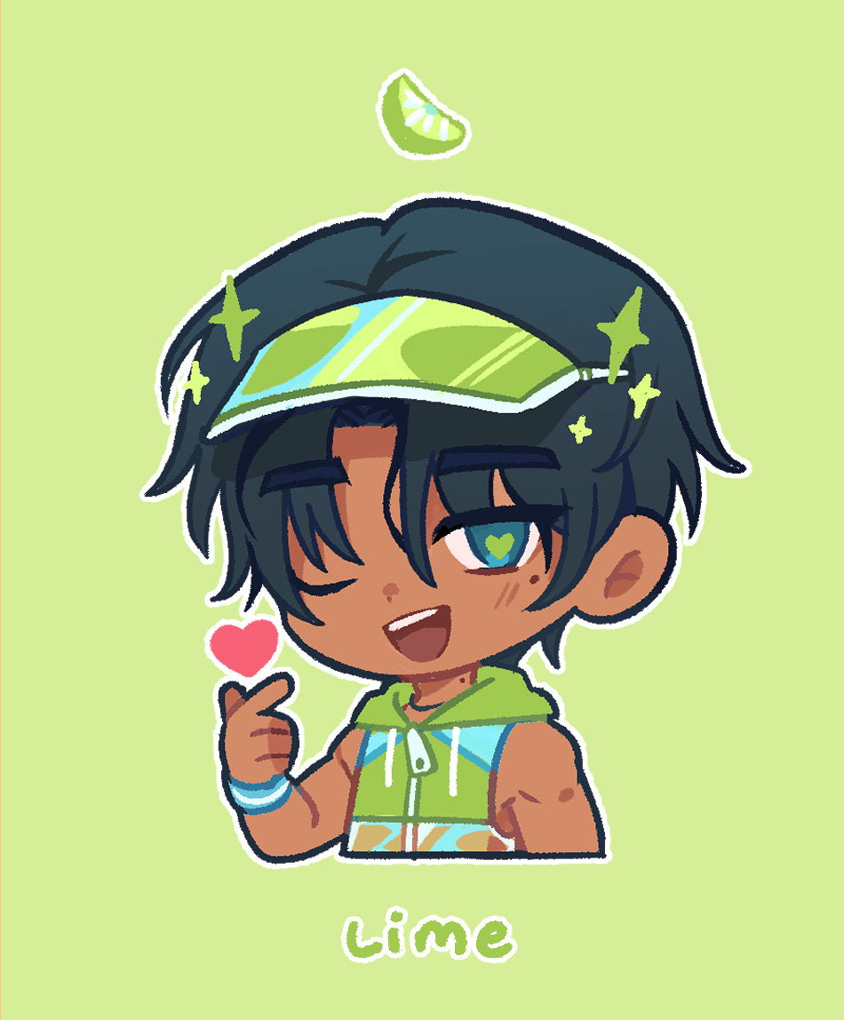 Citrus Boys Vinyl Stickers