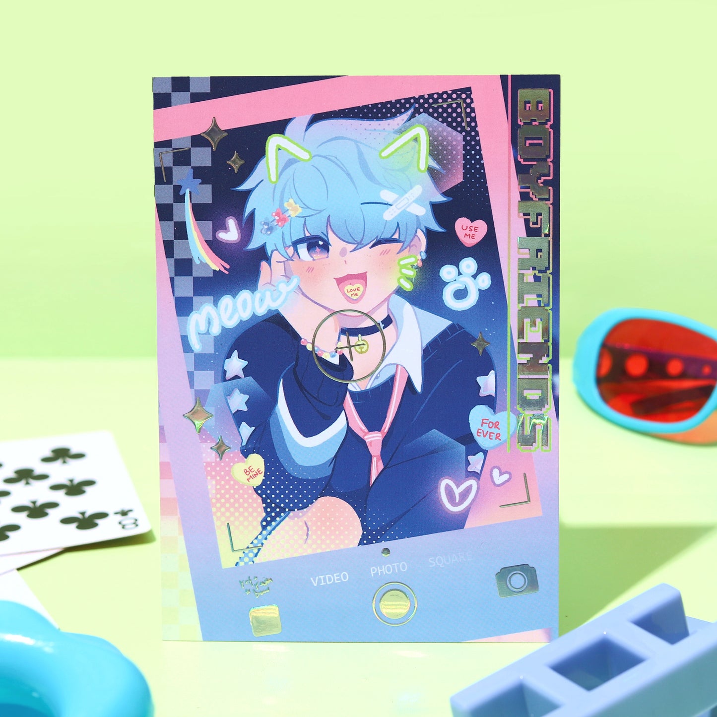 Boyfriends ☆ Astro Arcade Foil Prints [A6]