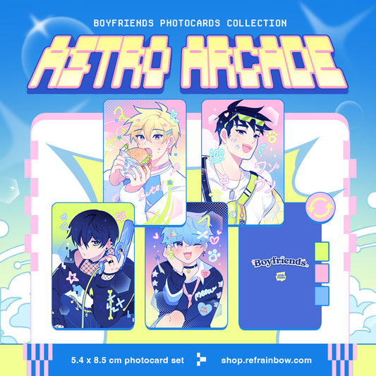 Boyfriends ☆ Astro Arcade Photocard Set