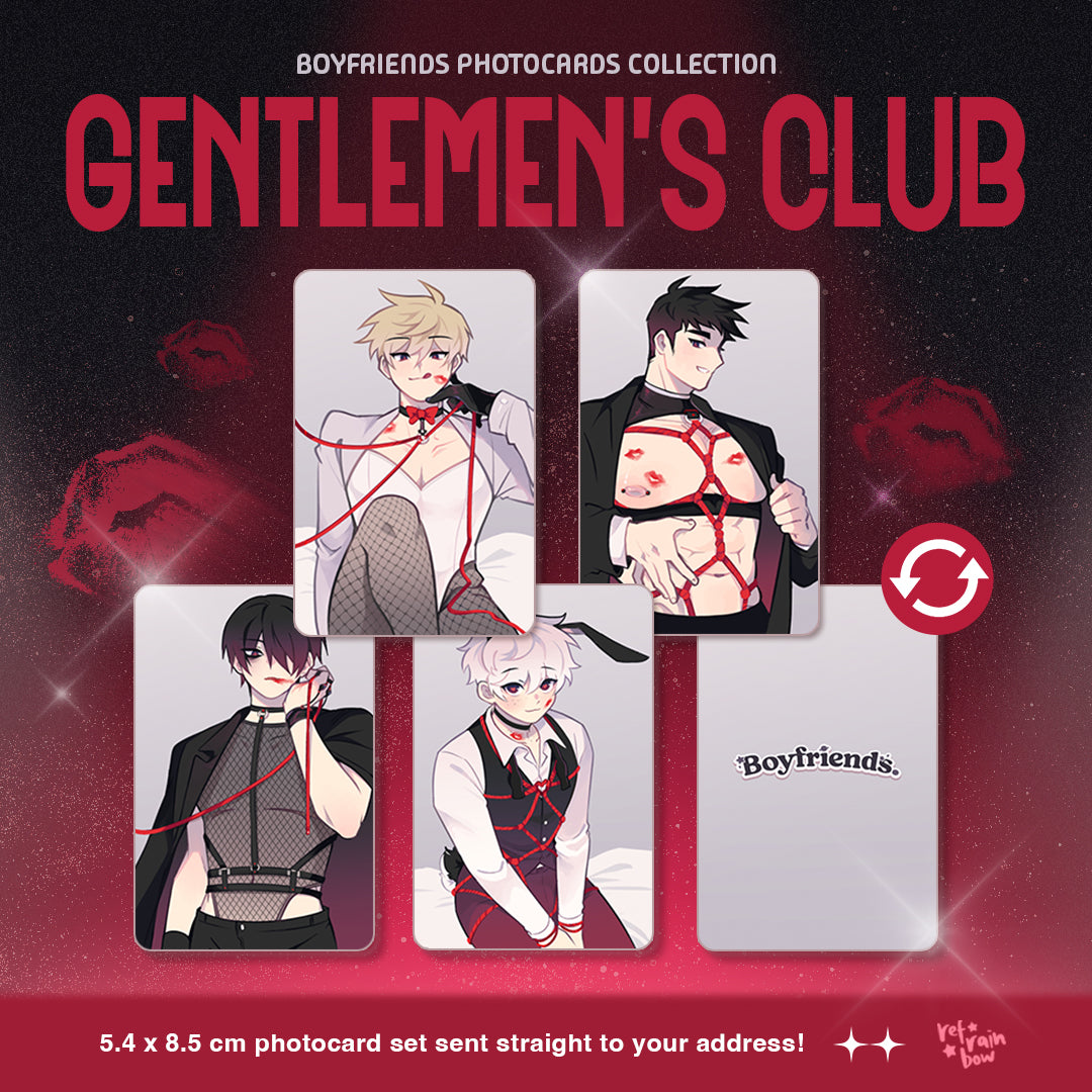 Boyfriends ☆ Gentlemen's Club Photocard Set