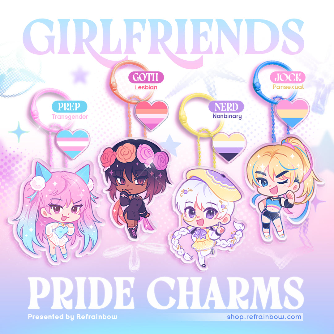 Girlfriends ☆ Pride Charms
