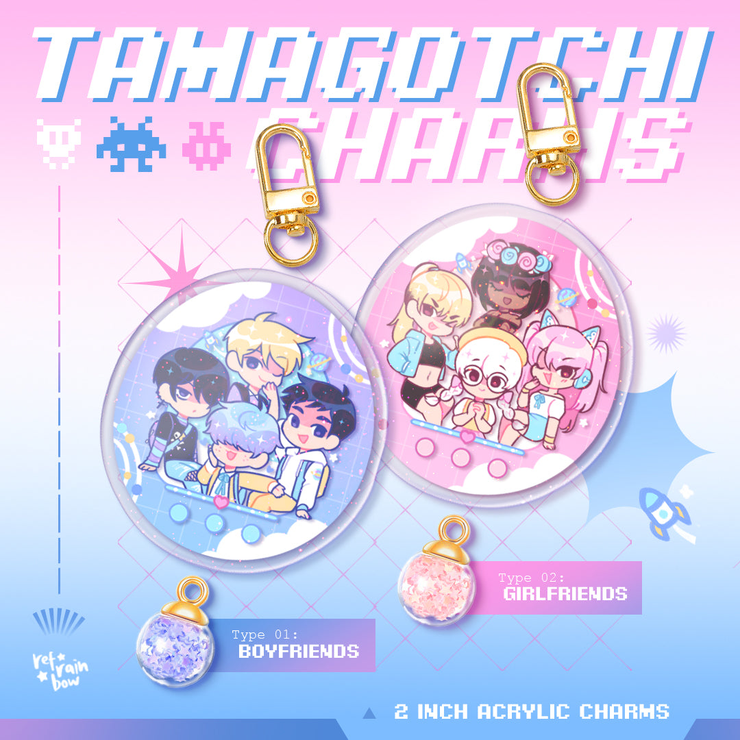 BFs / GFs ☆ Tamagotchi Charms!