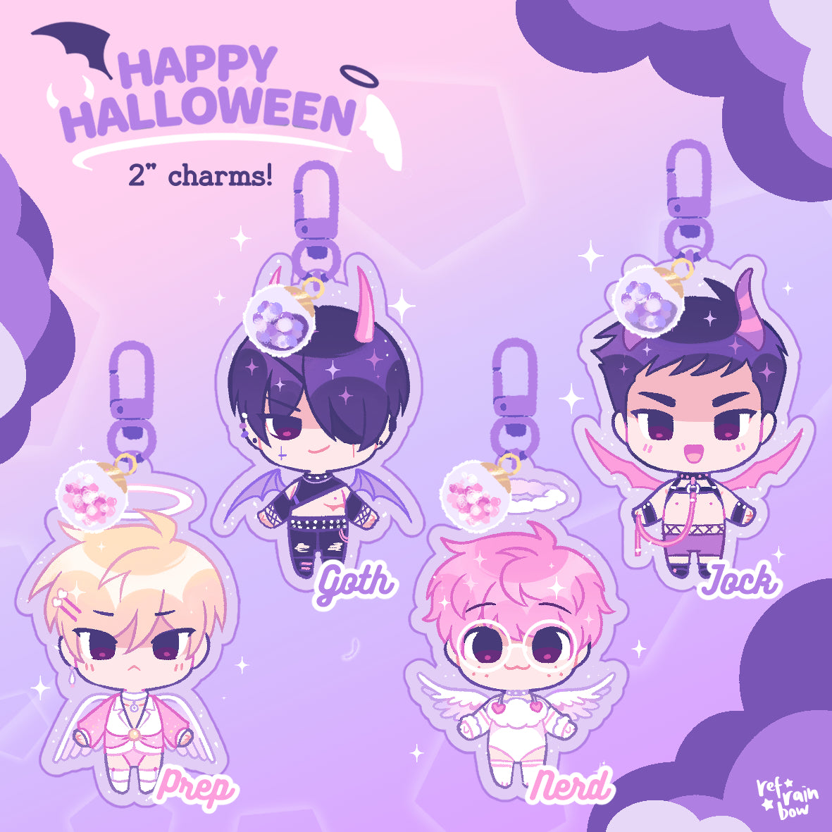 Boyfriends ☆ Halloween Charms