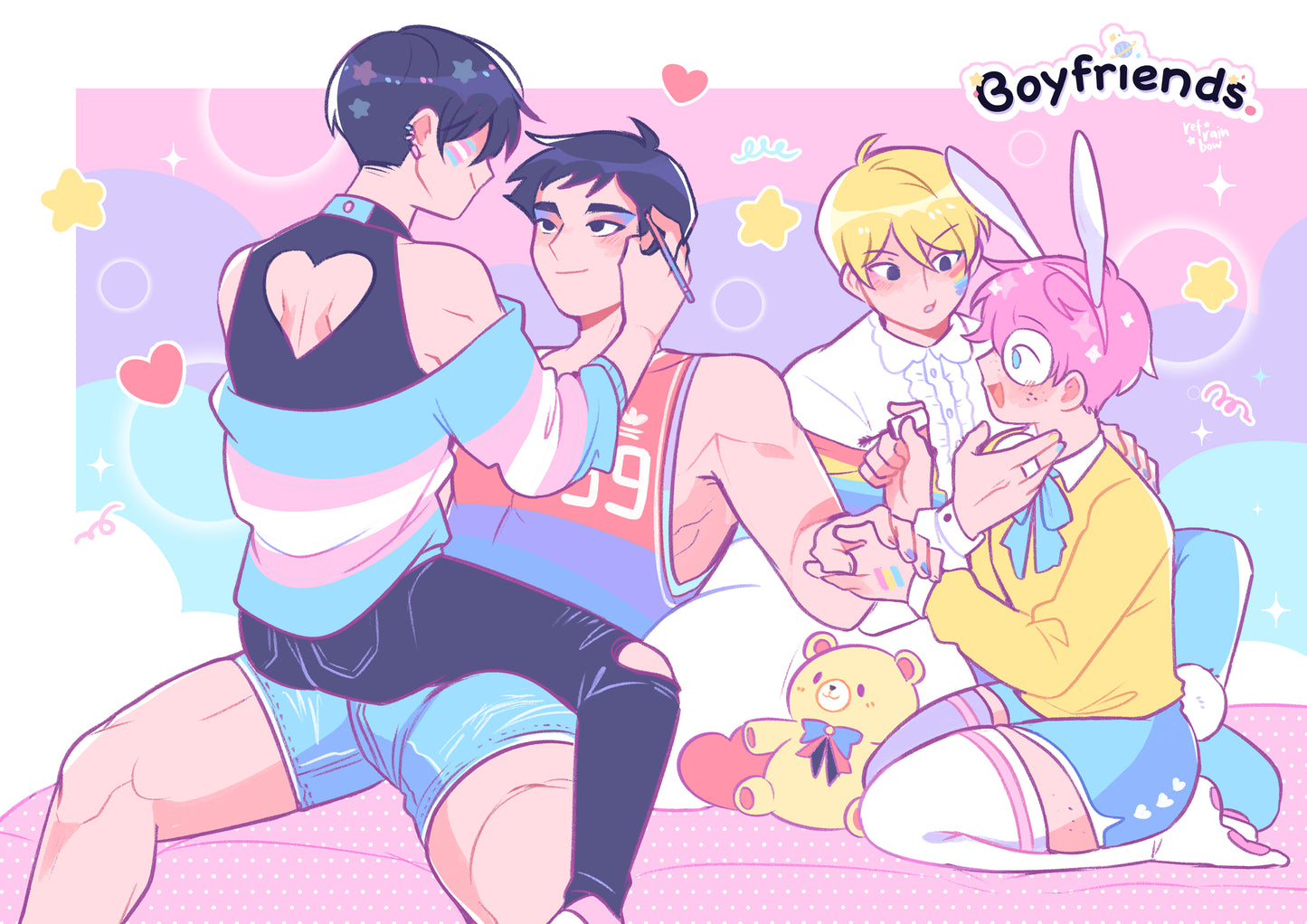 Boyfriends ☆ Pride Print [A4]