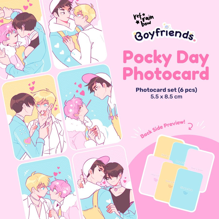 Boyfriends ☆ Pocky Day Photocard Set